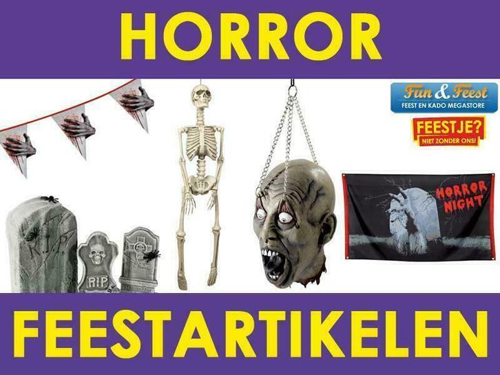 Mega aanbod horror feestartikelen, Hobby en Vrije tijd, Feestartikelen, Nieuw, Verzenden