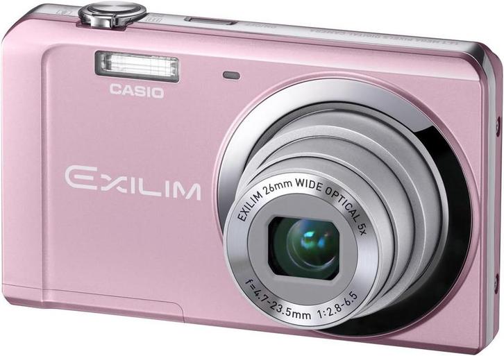 Casio Exilim EX-ZS5 Digitale Compact Camera - Roze, Audio, Tv en Foto, Fotocamera's Digitaal, Zo goed als nieuw, Verzenden