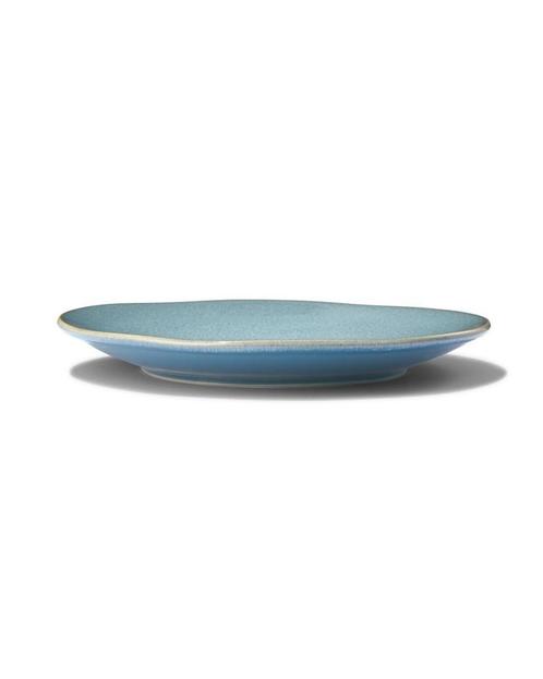 HEMA Ontbijtbord Ø23cm Porto reactief glazuur blauw, Huis en Inrichting, Keuken | Servies, Nieuw, Verzenden