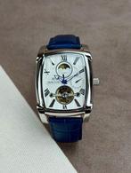 Heritor - Valentin Automatic Open Heart - Silver/Blue -, Nieuw
