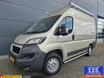 Peugeot Boxer 2.2 HDI L1H2 Airco navi cruise camera 110 PK, Euro 5, Gebruikt, Beige, Airbags