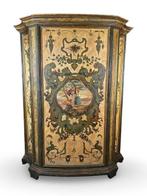 Kleerkast - Polychroom hout - Antieke Piemontese garderobe