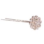 Haarsteker zilverkleurig met strass NIEUW, Ophalen of Verzenden, Nieuw, Grijs