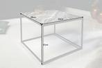 Elegante salontafel ELEMENTS 50cm grijs met gepolijst, Huis en Inrichting, Tafels | Salontafels, Ophalen of Verzenden, Nieuw