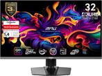 MSI MPG 321URXDE - QD-OLED Monitor 31,5 4K 240Hz - Zwart, Verzenden, Zo goed als nieuw, MSI