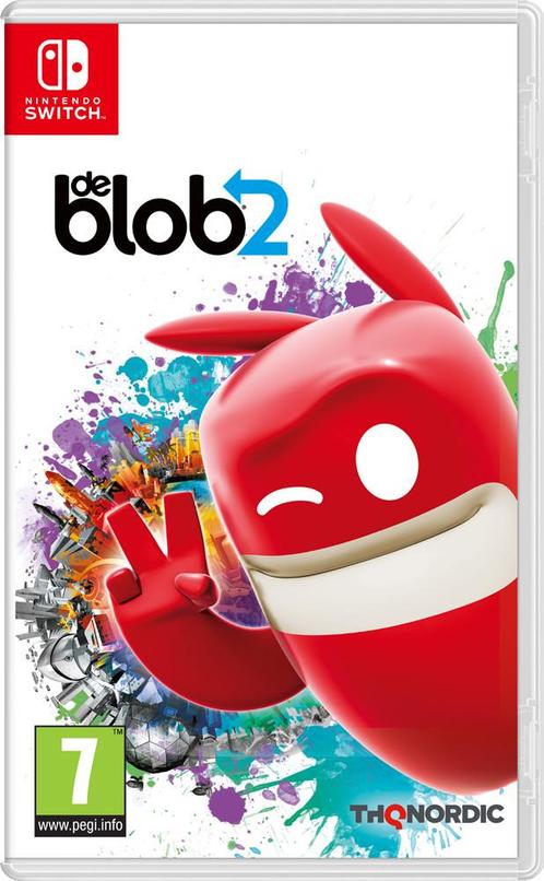 De Blob 2 (Nintendo Switch), Spelcomputers en Games, Games | Nintendo Switch, Gebruikt, Verzenden