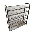 Schoenenrek 5-laags, zwart, 92x31x112 cm, gebruikt, Ophalen of Verzenden, Gebruikt, Overige typen