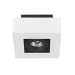 Opbouw spot | Enkel | Gu10 | Zwart / Wit, Huis en Inrichting, Lampen | Spots, Ophalen of Verzenden, Nieuw