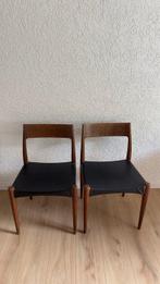 Mogens Kold - Arne Hovmand-Olsen - Stoel (4) - Hout, Leder