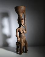 sculptuur - Senufo-bekerdragende beelden - Mali