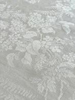 Franse huishoudtextiel. Zeer mooi linnen damast tafelkleed., Antiek en Kunst