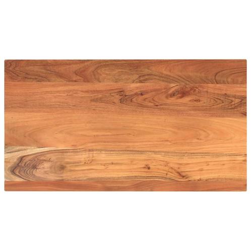 vidaXL Tafelblad rechthoekig 110x50x3,8 cm massief, Huis en Inrichting, Tafels | Eettafels, Nieuw, Verzenden