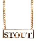 Stout Ketting Goud, Hobby en Vrije tijd, Feestartikelen, Verzenden, Nieuw