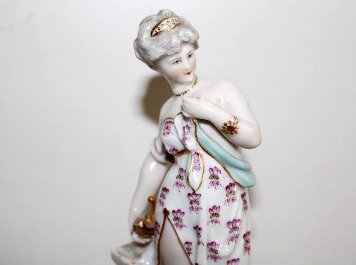 Eugène-Marx Clauss - Beeldje, LUXURE - 18 cm - Porselein -, Antiek en Kunst, Antiek | Glas en Kristal