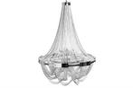 Extravagante kroonluchter ROYAL XL 70cm zilveren hanglamp -, Huis en Inrichting, Lampen | Hanglampen, Nieuw, Ophalen of Verzenden