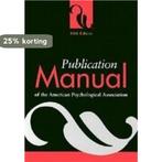 Publication Manual of the American Psychological Association, Verzenden, Zo goed als nieuw, American Psychological Association