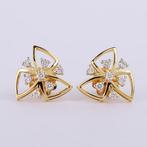 Zonder minimumprijs - Oorstekers - 14 karaat Geel goud -