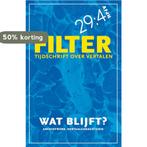 Wat blijft? / Filter – Tijdschrift over vertalen, Verzenden, Zo goed als nieuw
