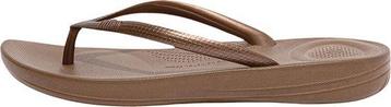 FitFlop - IQushion Ergonomic - Teenslippers Dames - Brons - beschikbaar voor biedingen