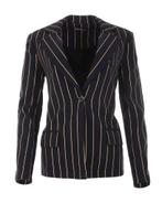 -30% Maicazz  MAICAZZ Wi22.10.301 carmen jacket black stripe, Kleding | Dames, Jasjes, Kostuums en Pakken, Verzenden, Nieuw, Zwart