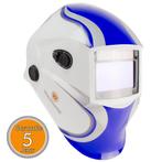 Automatische lashelm WeldMaster S7B Blauw Wit, Doe-het-zelf en Verbouw, Gereedschap | Lasapparaten, Verzenden, Nieuw, Overige typen