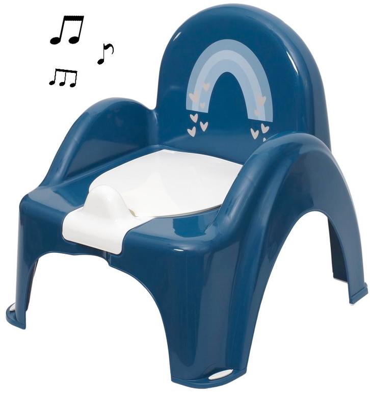 Tega Baby Meteo Eco Navy Potty Trainer met Muziek, Kinderen en Baby's, Badjes en Verzorging, Nieuw, Verzenden