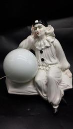 Lamp - Art Deco - Grande Lampe Pierrot, Antiek en Kunst