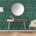vidaXL 12 st Wandpanelen diamant 3 m² 50x50 cm XPS groen, Doe-het-zelf en Verbouw, Platen en Panelen, Verzenden, Nieuw