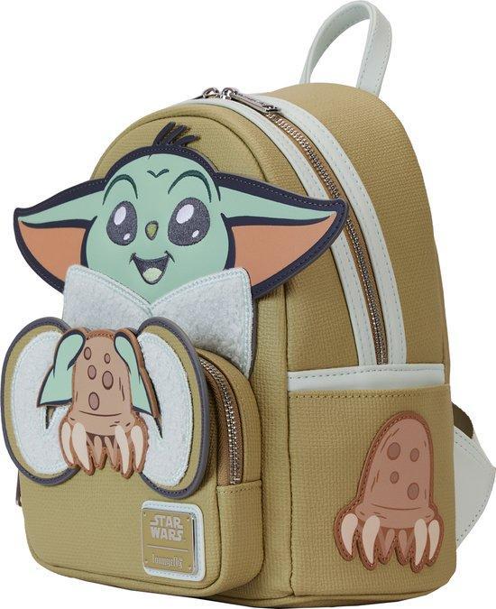 Loungefly: Star Wars - Mandalorian - Grogu and Crabbies Mini, Sieraden, Tassen en Uiterlijk, Tassen | Rugtassen, Verzenden