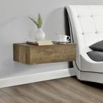 Wandplank met lade zwevend 46x30x15 cm houtkleurig, Huis en Inrichting, Woonaccessoires | Wandplanken en Boekenplanken, Verzenden