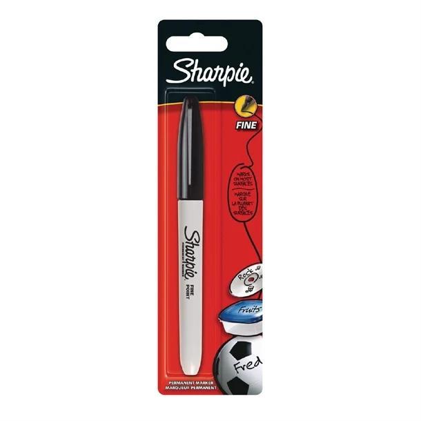 Sharp Sharpie fijne permanente marker | Zwart, Zakelijke goederen, Horeca | Keukenapparatuur, Verzenden