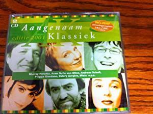 cd - V/A - Aangenaam Klassiek 2001, Cd's en Dvd's, Cd's | Overige Cd's, Zo goed als nieuw, Verzenden