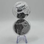 Duitsland. 5 Mark 2022/2025 Set of 2x2 Coins: Gullinbursti &