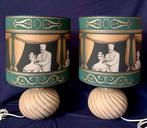 Tafellamp (2) - Paralume behang van Fornasetti Cole & Sons, Antiek en Kunst