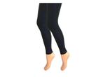 Dames legging - Katoen - Zwart - Fluweel Marine streep, Kleding | Dames, Leggings, Maillots en Panty's, Verzenden, Nieuw