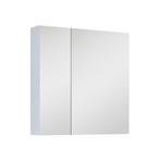 Atlantic  badkamerkast - spiegelkast - 2 deuren - wit met, Nieuw, Verzenden