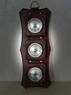 Vintage Wetterstation mit Barometer, Thermometer und, Antiek en Kunst