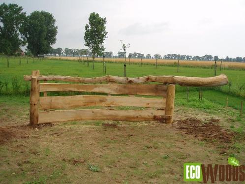 Gedisseld Eiken Wringhek (Breedte: 5.00m), Tuin en Terras, Tuinhekken en Hekwerk, Ophalen of Verzenden