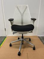 50x Herman Miller Sayl Refurbished - Witte Bureaustoel, Huis en Inrichting, Verzenden, Zwart, Zo goed als nieuw, Bureaustoel