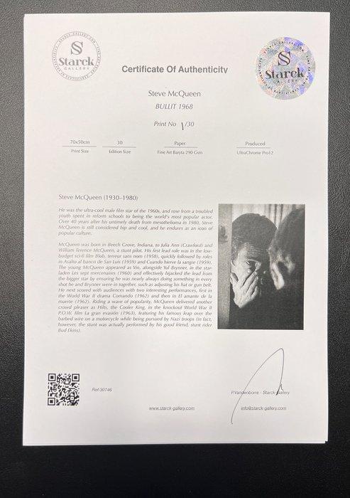 BULLIT 1968- Steve McQueen - Fine Art Photography - Luxury, Verzamelen, Film en Tv