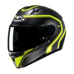 HJC C10 Elie Zwart Geel Integraalhelm, Nieuw met kaartje, HJC, Integraalhelm, Heren