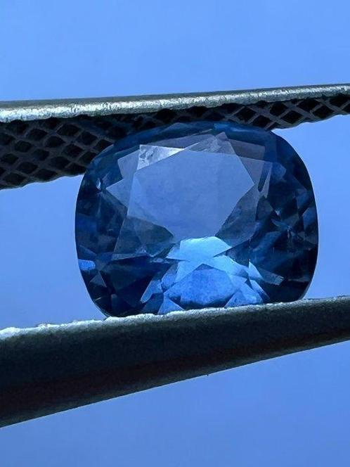 Blauw Saffier - 1.16 ct - Antwerp Laboratory for Gemstone, Sieraden, Tassen en Uiterlijk, Edelstenen