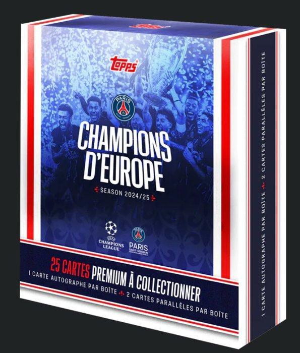 2025 Topps Paris Saint-Germain: Champions d’Europe 1 Auto -, Verzamelen, Stickers