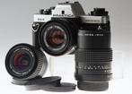 Praktica BCX electronic Set mit drei Objektiven | Single, Audio, Tv en Foto, Fotocamera's Analoog, Nieuw
