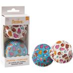 Cupcake Cups IJsjes Ø50x32(h)mm 36 stuks, Verzenden, Nieuw