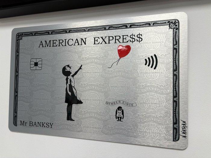 N.Nathan - Amex Banksy, Antiek en Kunst, Kunst | Schilderijen | Modern