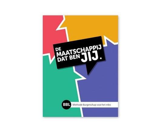 9789492620040 Maatschappij  -   De maatschappij dat ben JIJ, Boeken, Schoolboeken, Zo goed als nieuw, Verzenden