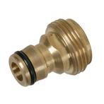 Silverline Messing tuinslangadapter - snelkoppeling - 1/2..., Ophalen of Verzenden, Nieuw
