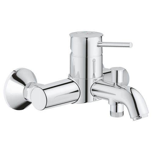 Badkraan Grohe Start Classic met Omstel met Koppelingen, Doe-het-zelf en Verbouw, Sanitair, Kraan, Nieuw, Chroom, Ophalen of Verzenden