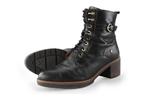 Pikolinos Veterboots in maat 40 Zwart | 10% extra korting, Verzenden, Zwart, Overige typen, Gedragen